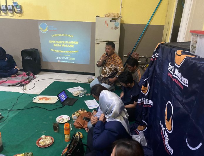 Gayeng dan Akrab Warnai Suasana Verifikasi Calon Guru Saksi di Dapil Lowokwaru