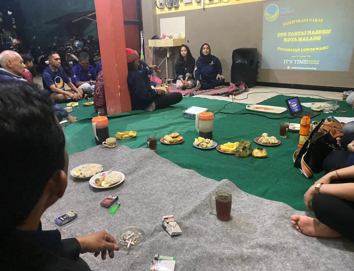 Begini Suasana Rakor dan Verifikasi Calon Guru Saksi di Dapil Lowokwaru